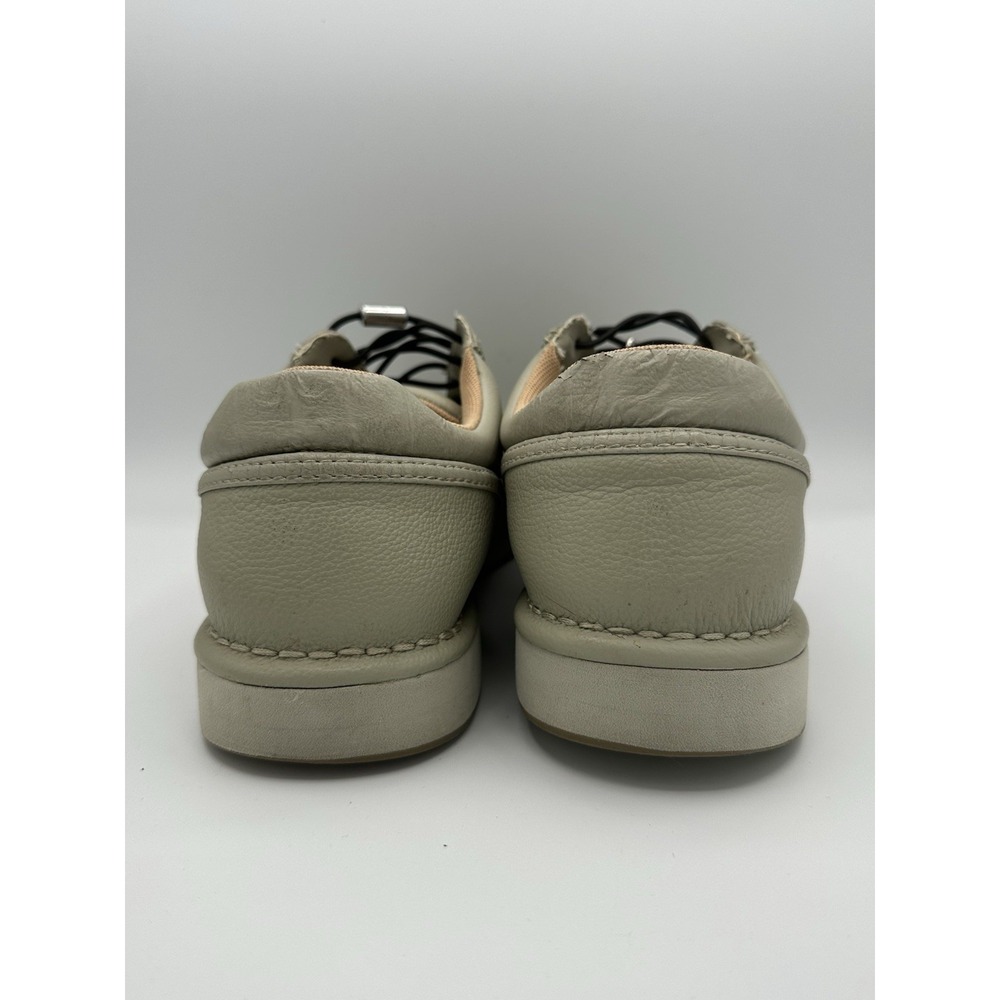 Rockport Prowalker Comfort Walking Shoe Men Size 7 Olive Beige Cream Leather - Picture 7 of 11